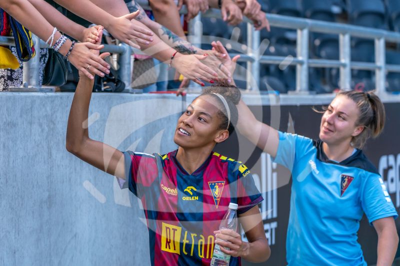 Piłka Nożna: MECZ PILKI NOZNEJ KOBIET POMIEDZY POGONIA SZCZECIN A  FC KIRYAT GAT - Agencja Fotograficzna